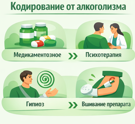 кодирование от алкоголизма в Кинеле Санати